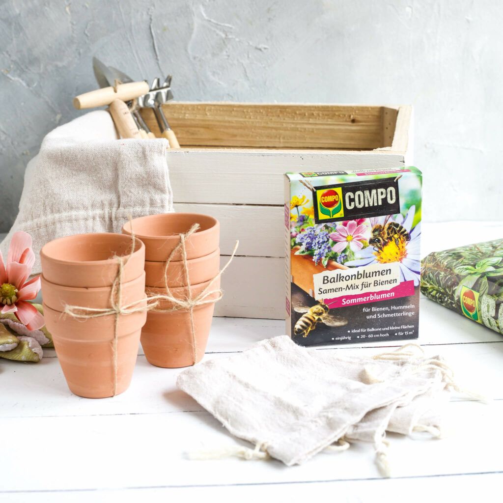 Anzuchtkasten als Geschenkidee gestalten