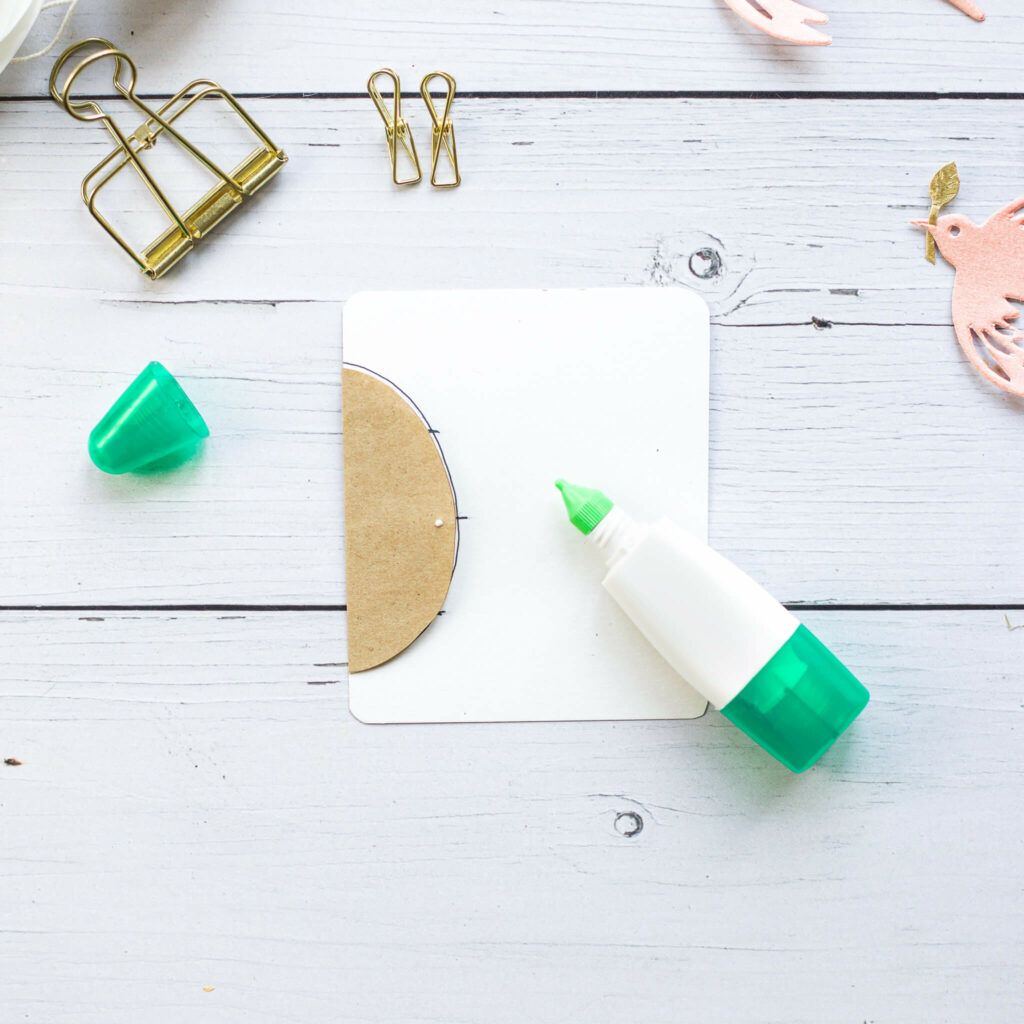 Waben Ei zusammenkleben 