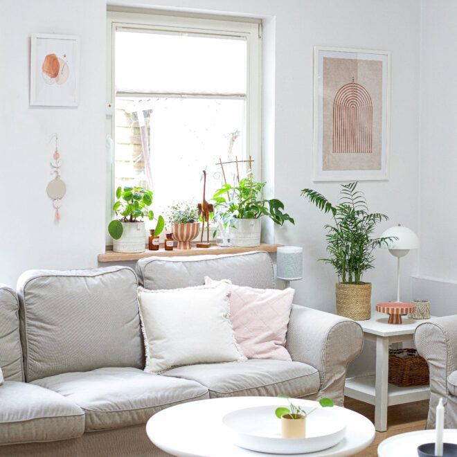 Wanddekoration aus Modelliermasse