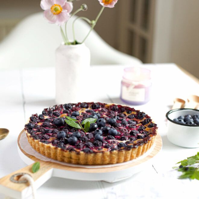 Blaubeer Tarte Rezept
