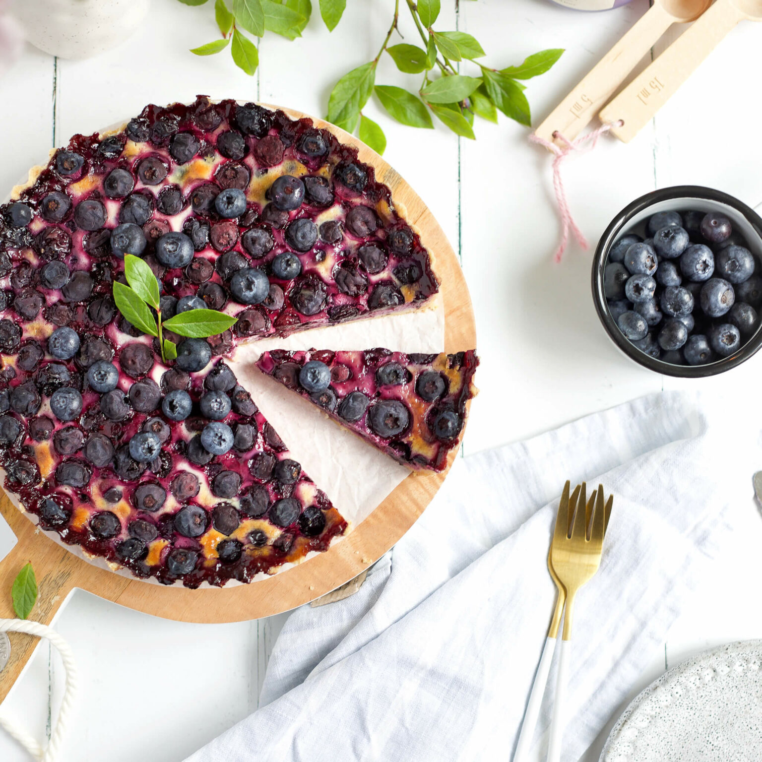 Blaubeer Tarte Rezept