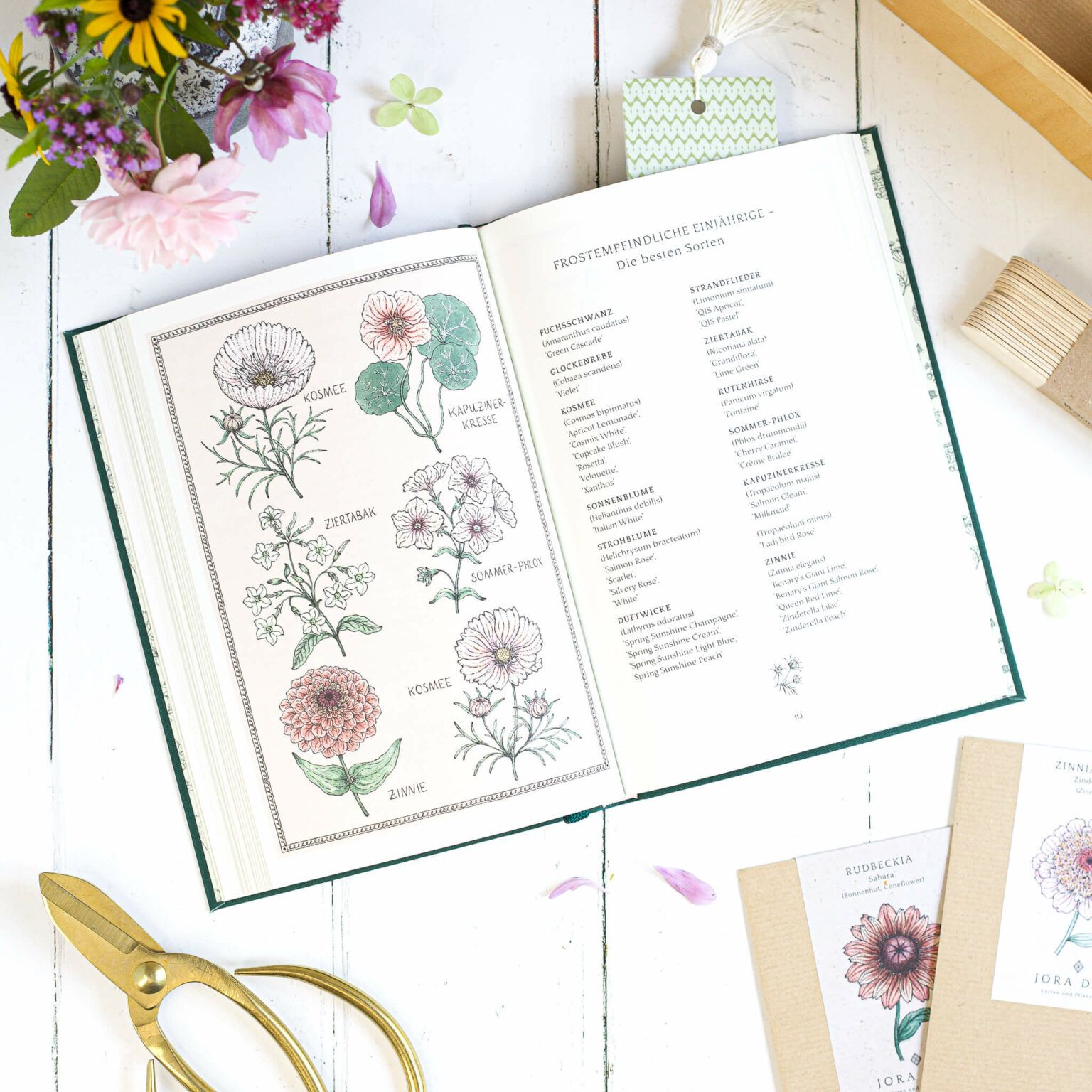 Hitzeresistente Blumen und "Flower Notes" von Jora Dahl