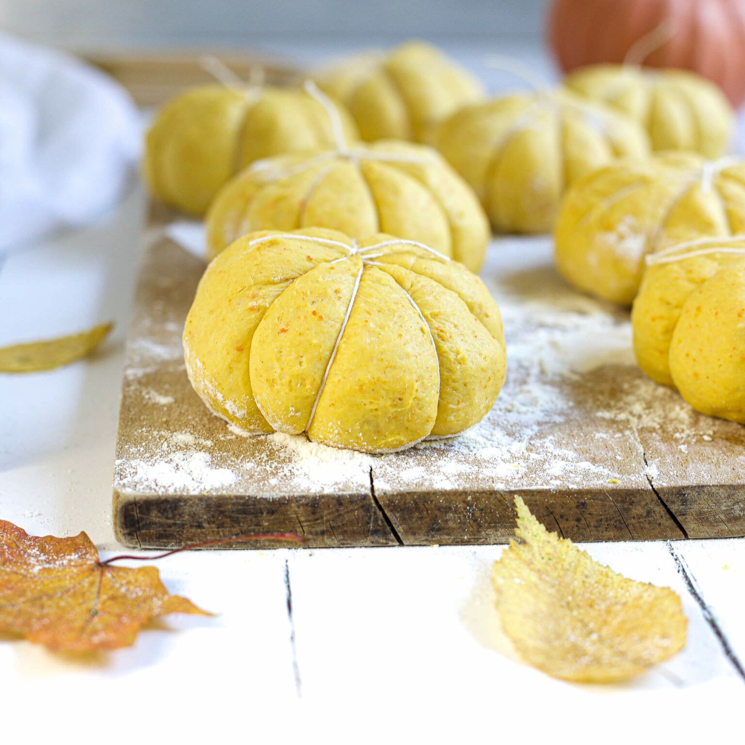 Kürbisbrötchen Rezept mit Hefe selber backen