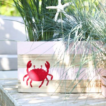 Pflanzbox im Beachhouse Look