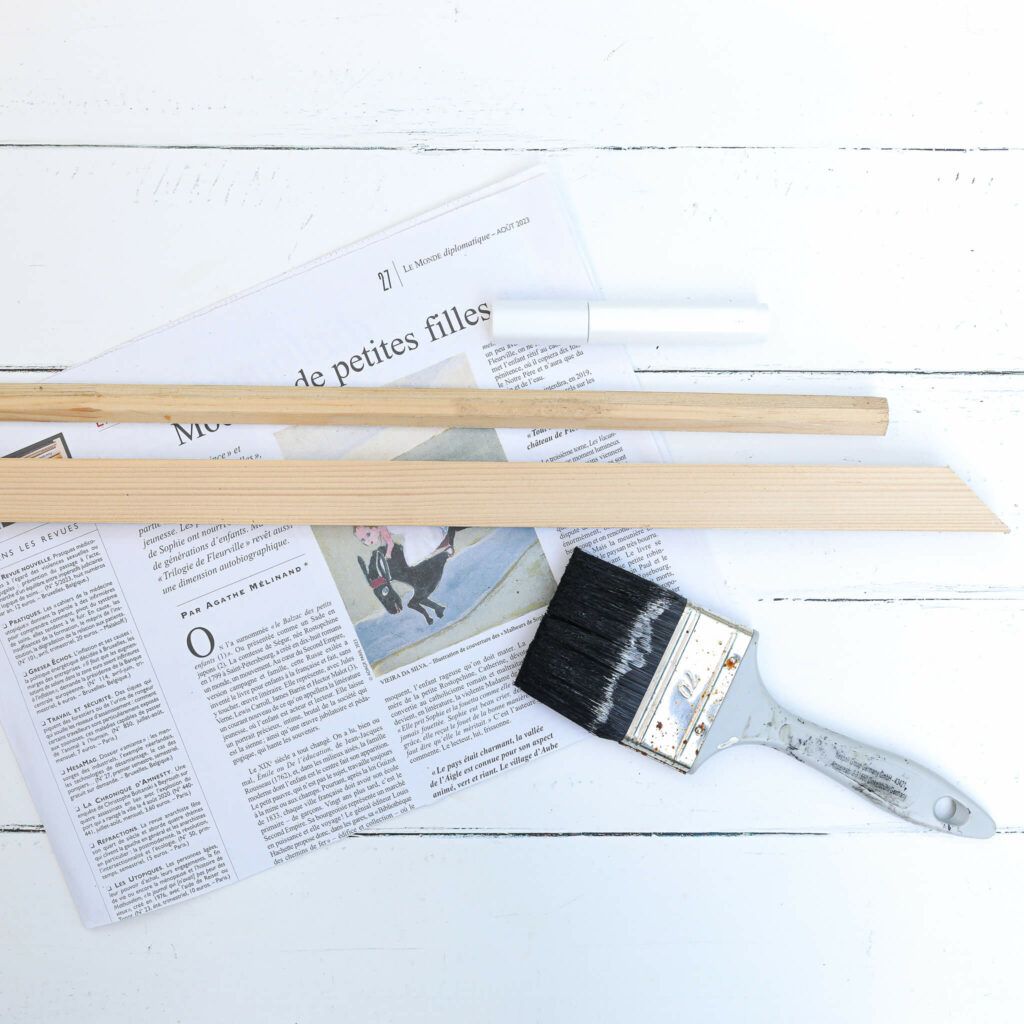 Pflanzenstecker aus Holzresten basteln