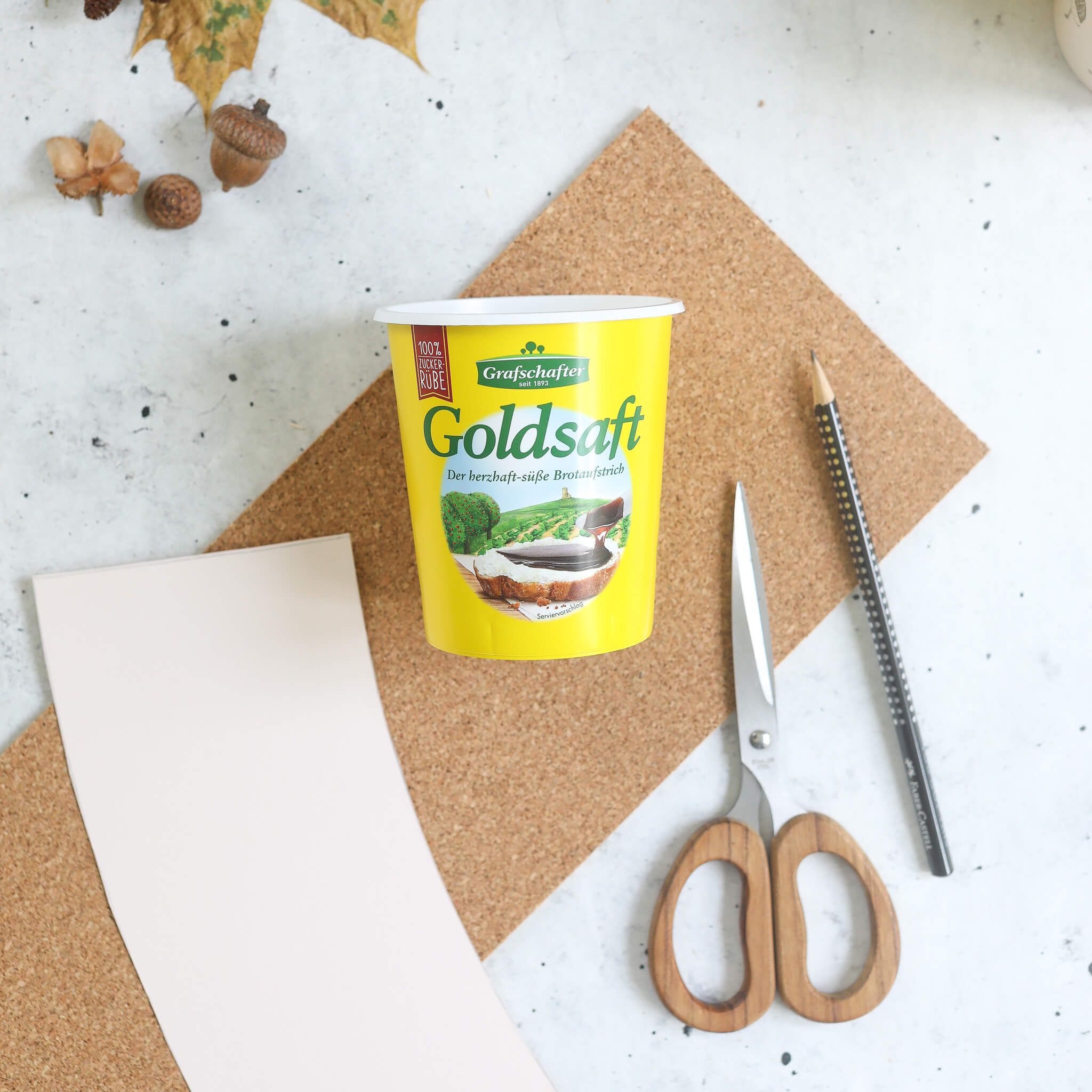 DIY Aufbewahrungsdosen im herbstlichen Look basteln