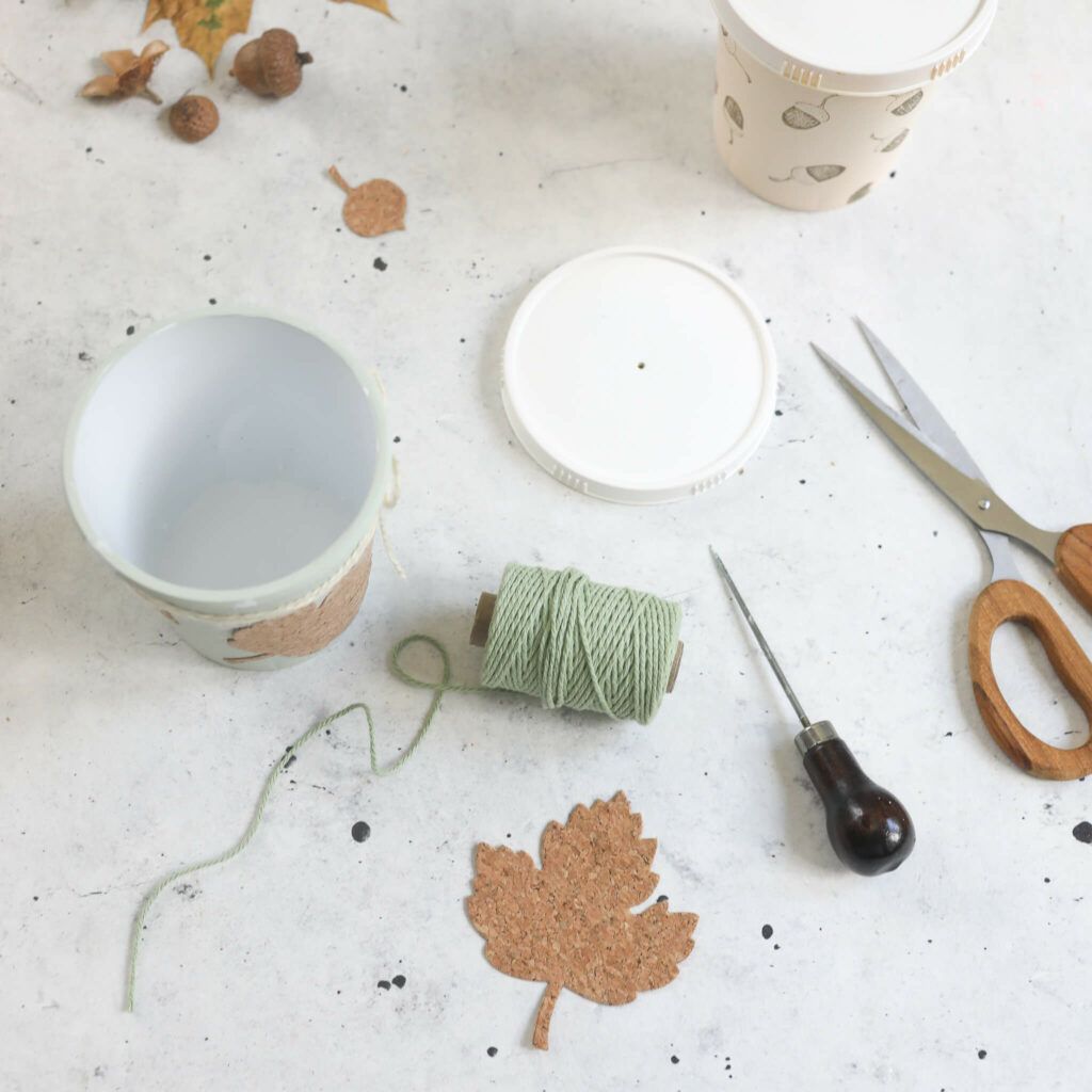 Aufbewahrungsdose als Garnbehälter