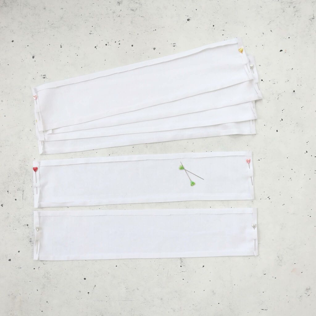 Taschen für Adventskalender nähen