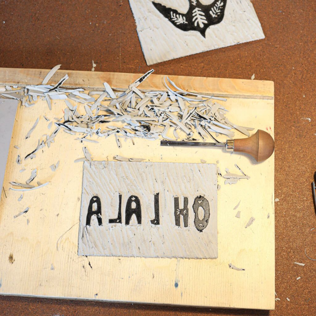 Linoldruckvorlagen erstellen