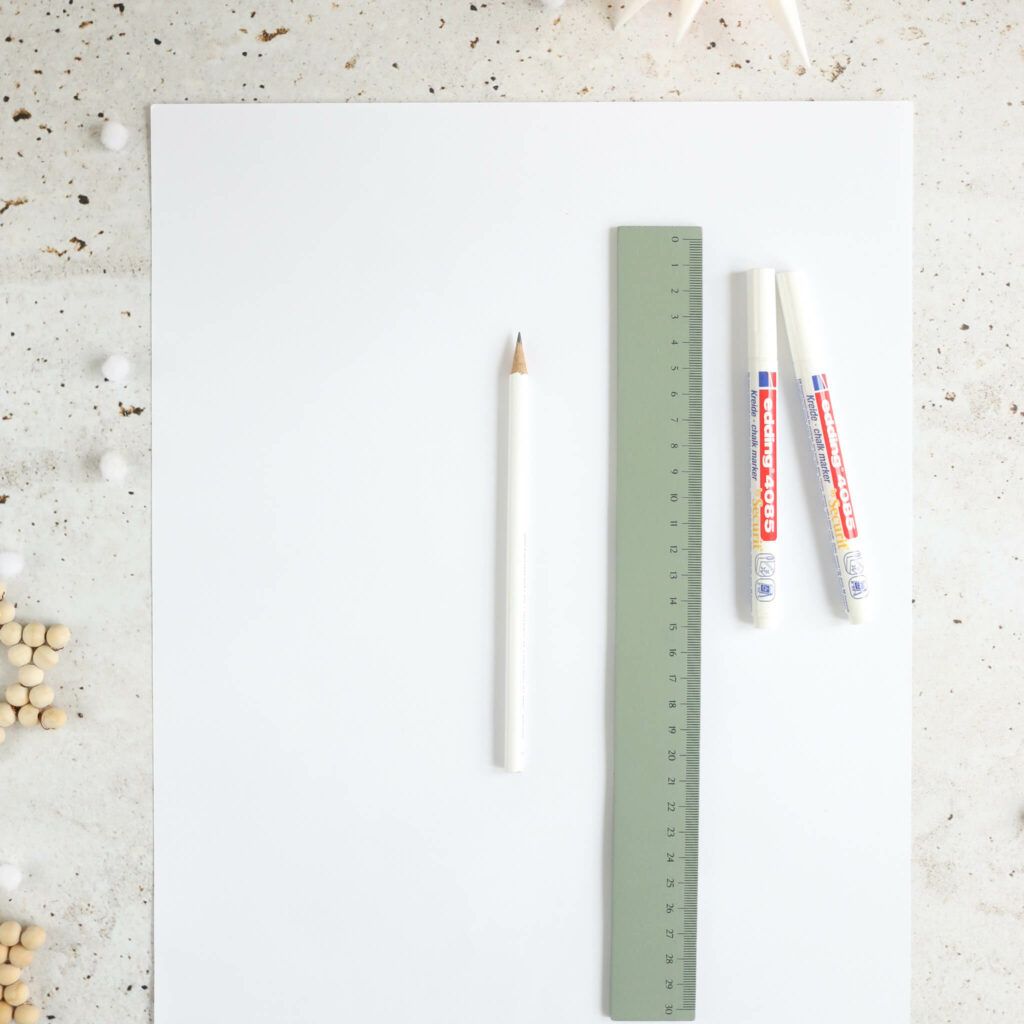 Vorlage für Fensterbild zeichnen