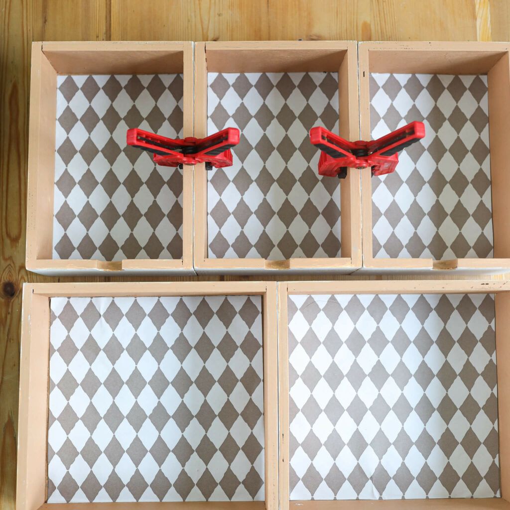 Schubläden Ikea Moppe Kommode zusammenkleben