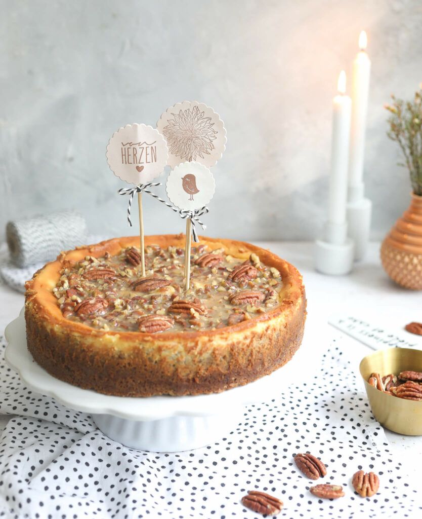 Pecanuss Karamell Cheesecake