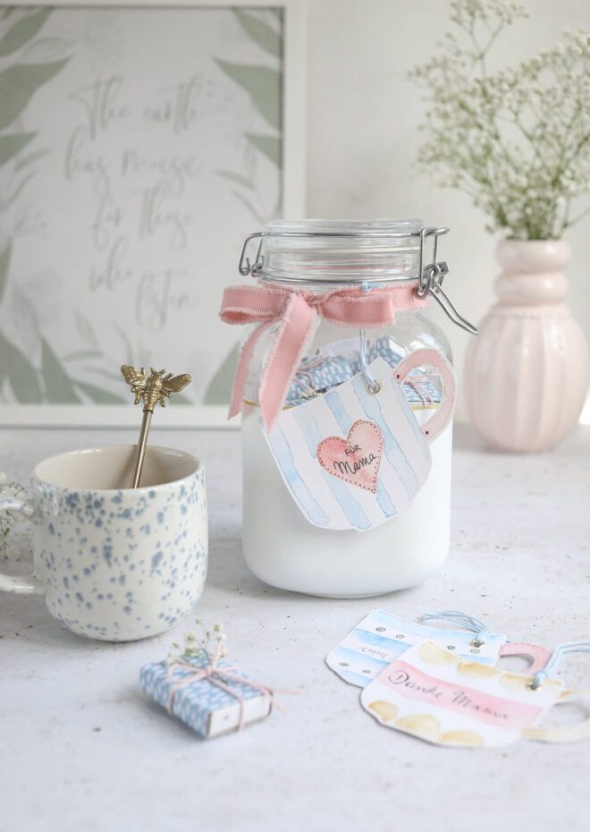 Gutscheine im Glas zum Muttertag