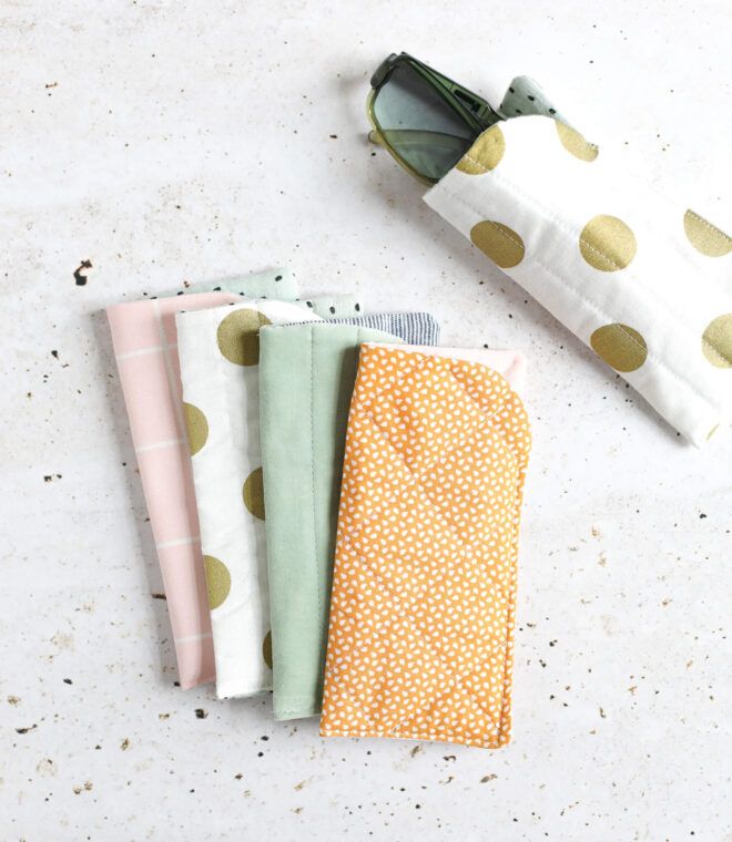 Brillenetui aus Stoff selber machen