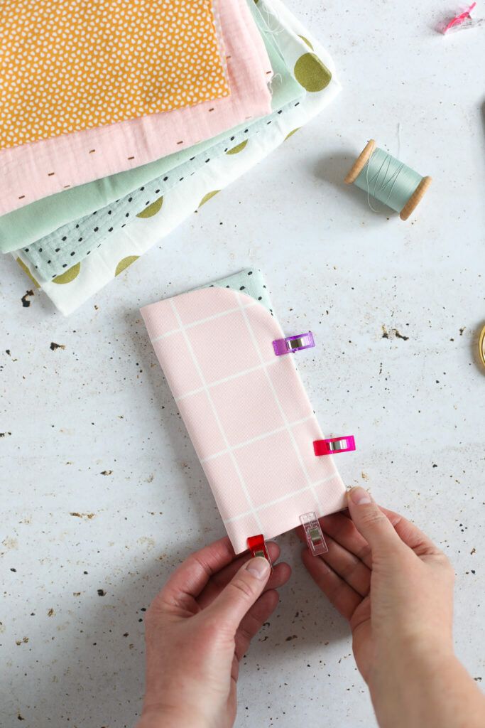 Brillenetui aus Stoff zusammennähen