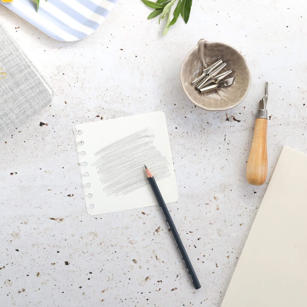 Stempel selber schnitzen mit Anleitung auf Mrs Greenhouse