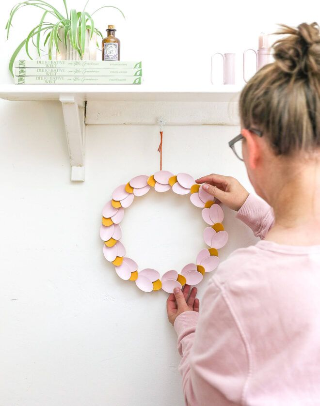 Holzlöffel Kranz DIY Mrs Greenhouse Anleitung