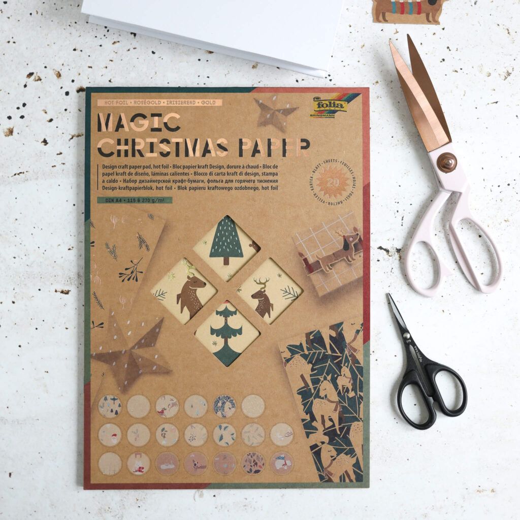 Magic Christmas Paper Folia für Kreative Geldgeschenke zu Weihnachten
