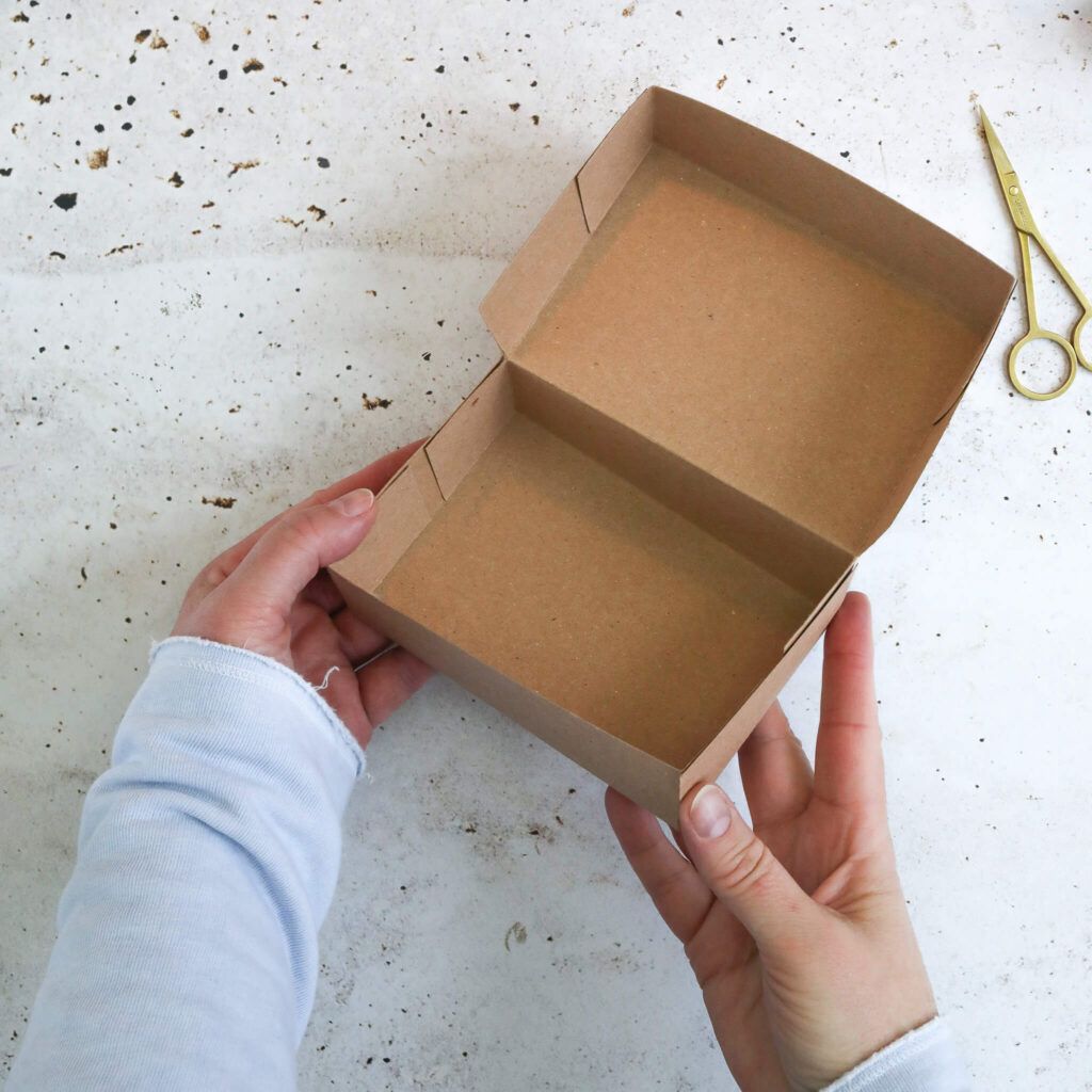 DIY Pappschachtel in 10 Minuten selber basteln