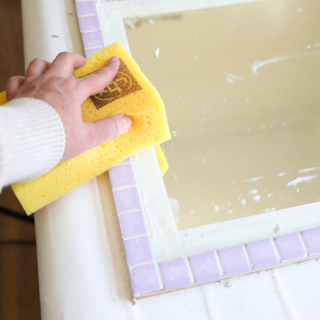 DIY Mosaik Spiegel