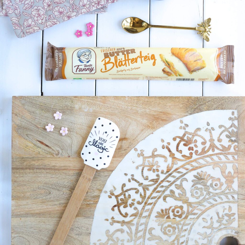 Blätterteig Osterhasen backen