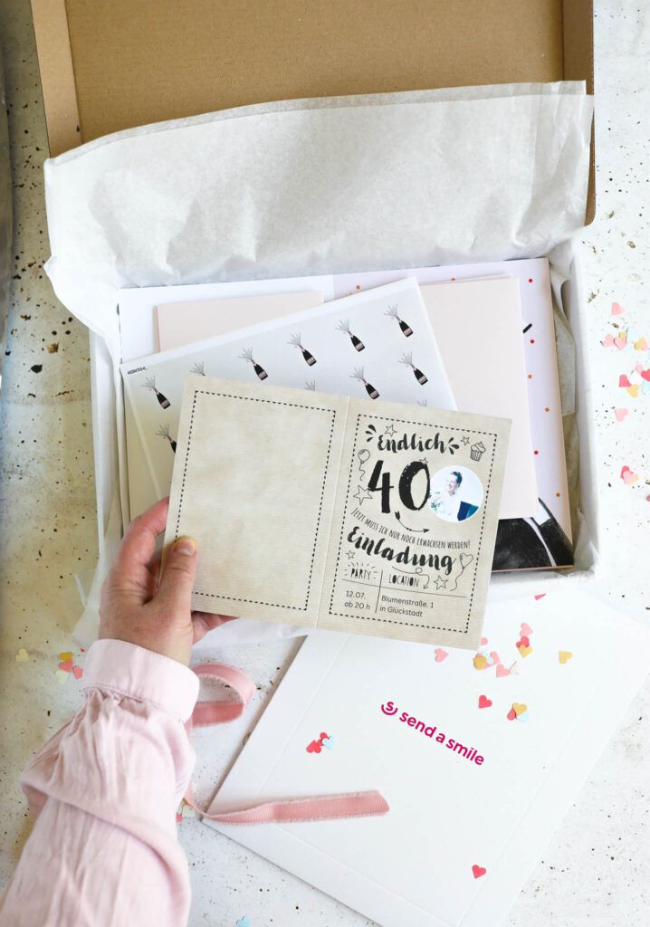 Einadungskarten individuell gestalten