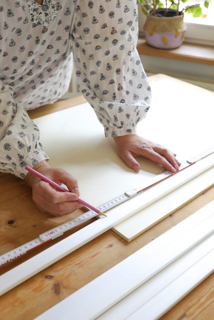 Kunststoffleisten ausmessen