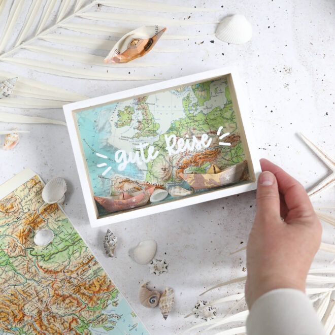 Geldgeschenk im Bilderrahmen