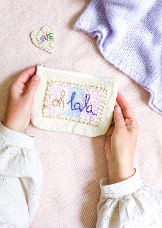 DIY Perlentäschchen