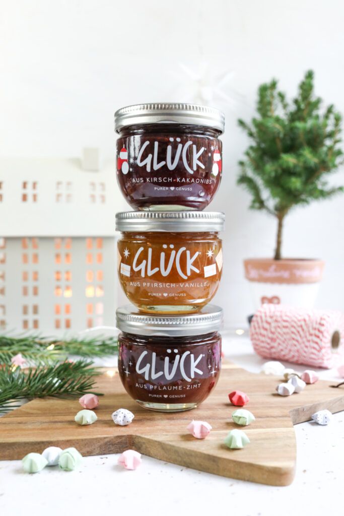 Adventskalender im Glas