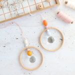 Suncatcher Sonnenänger im Holzring diy